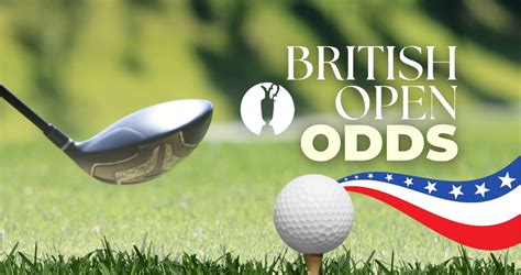 betting odds for british open golf